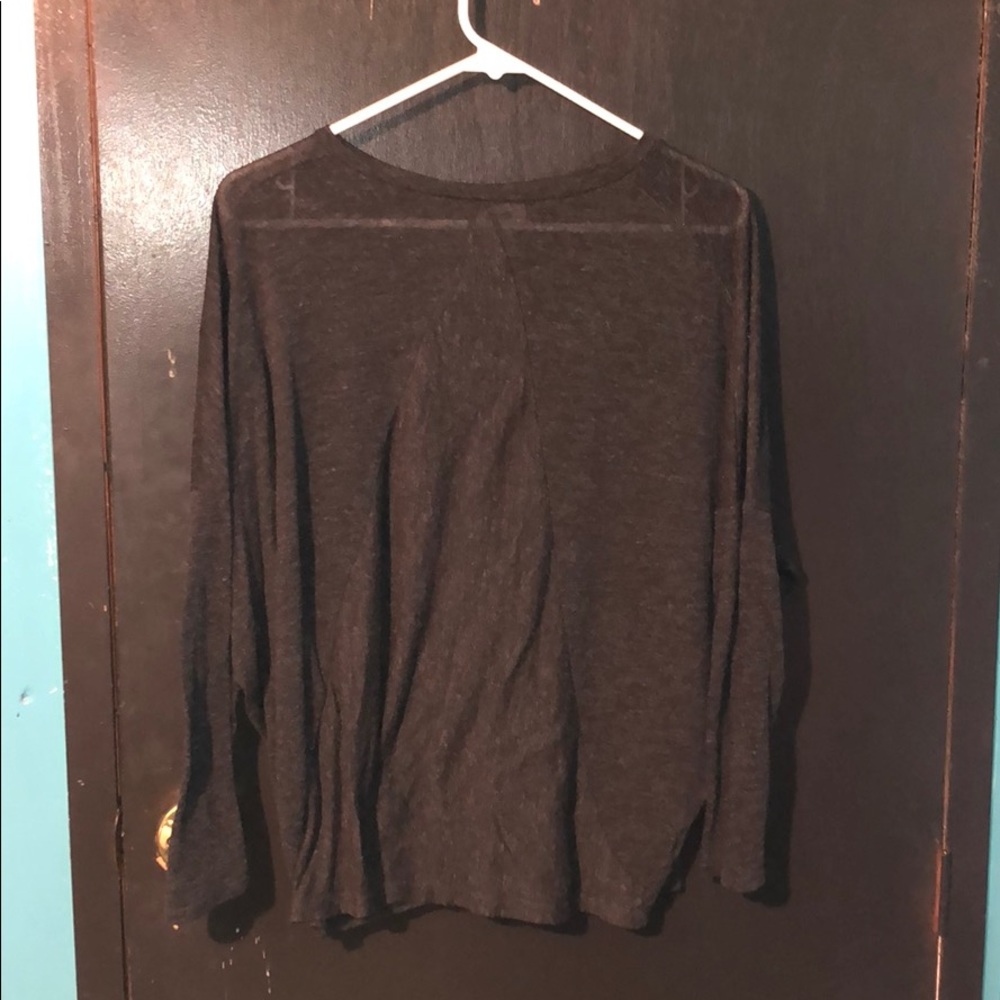 Gray shirt